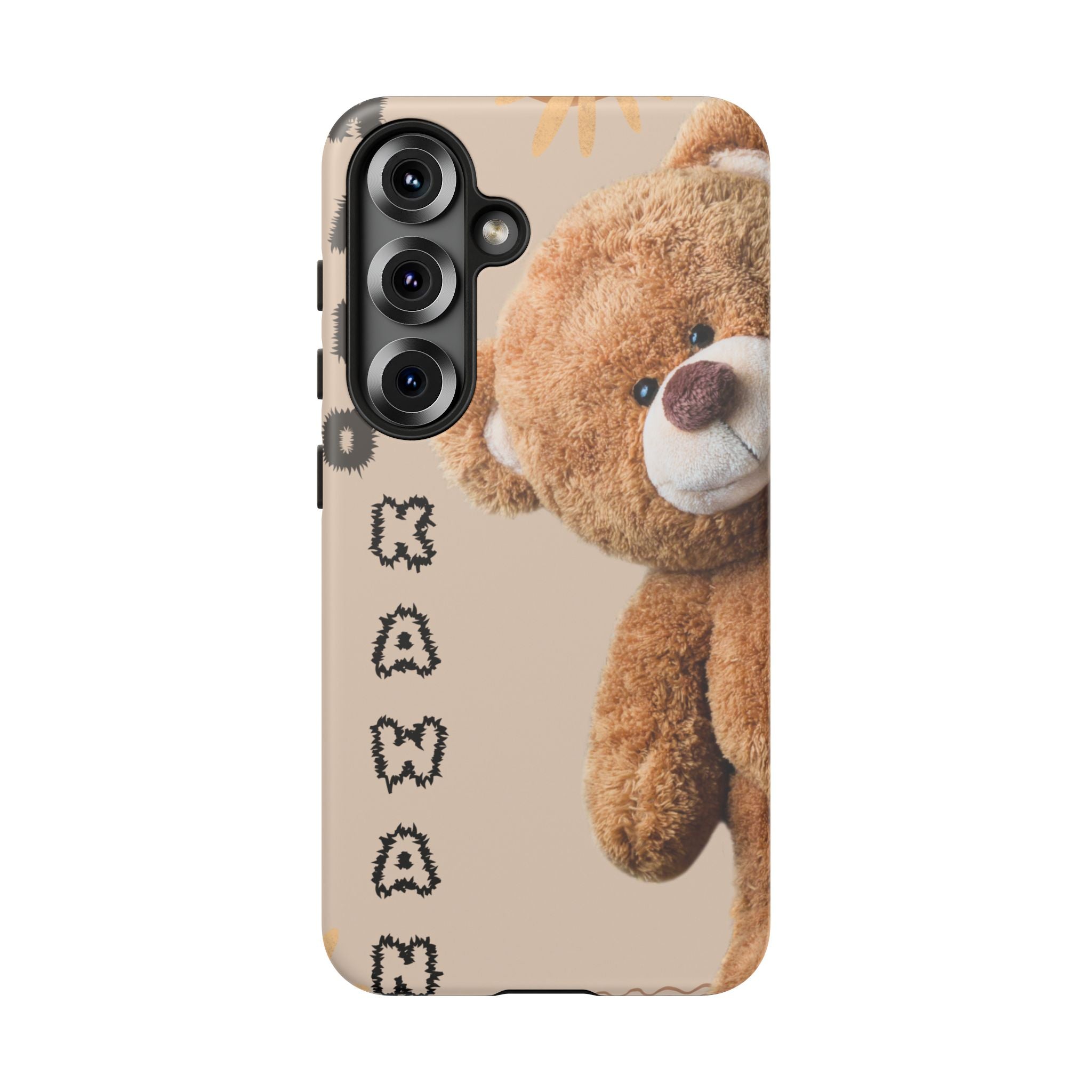 Cute Teddy Bear Phone Case — Personalized "Kawan" Design