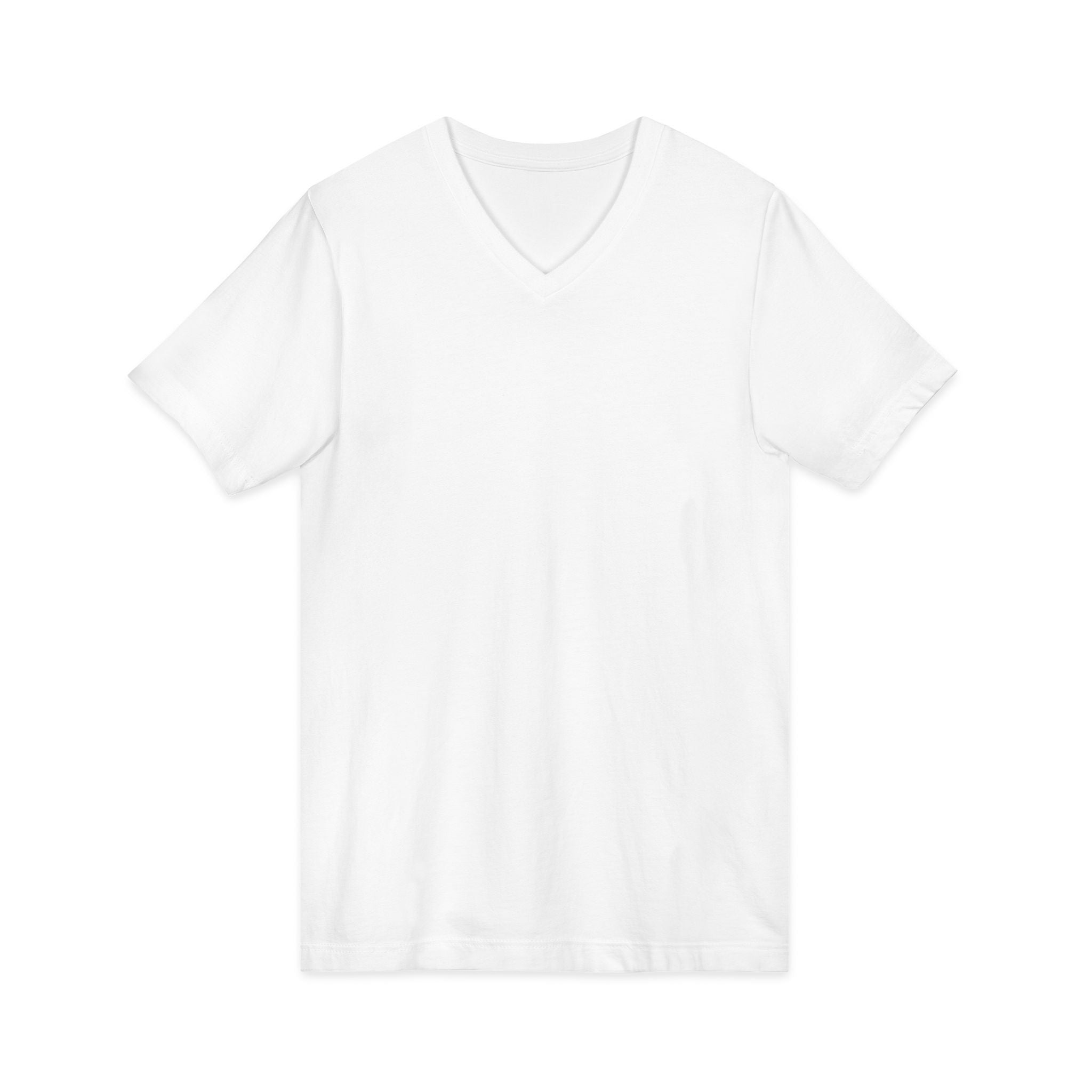 Unisex Create a Life V-Neck Tee — Inspirational Back-Print Motivational Quote Shirt