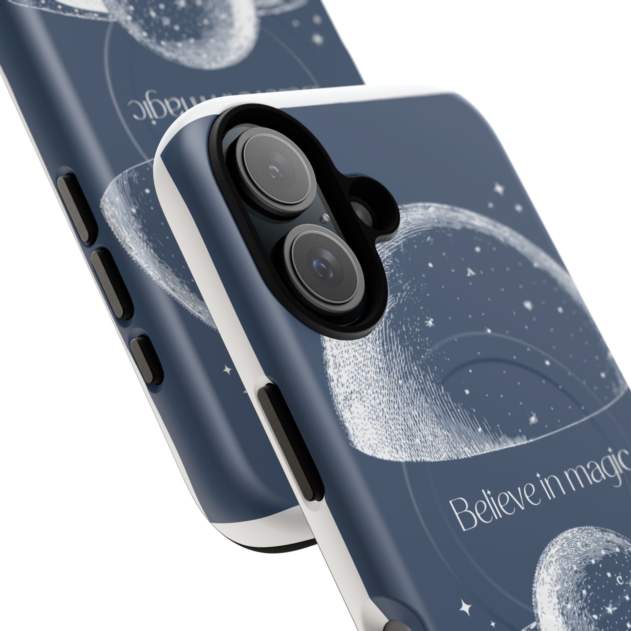 Believe in Magic Phone Case — Protective Magnetic Tough Case with Celestial Design