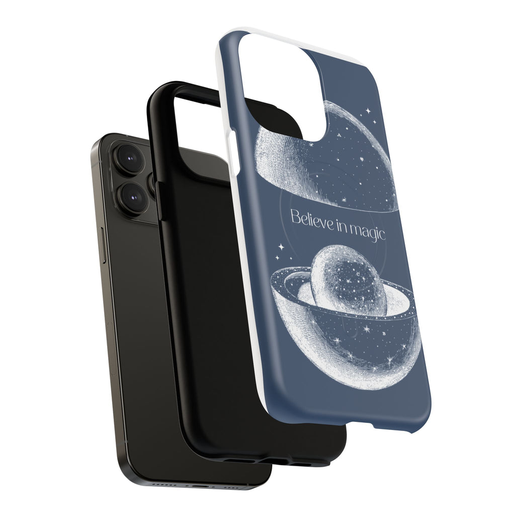 Believe in Magic Phone Case — Protective Magnetic Tough Case with Celestial Design