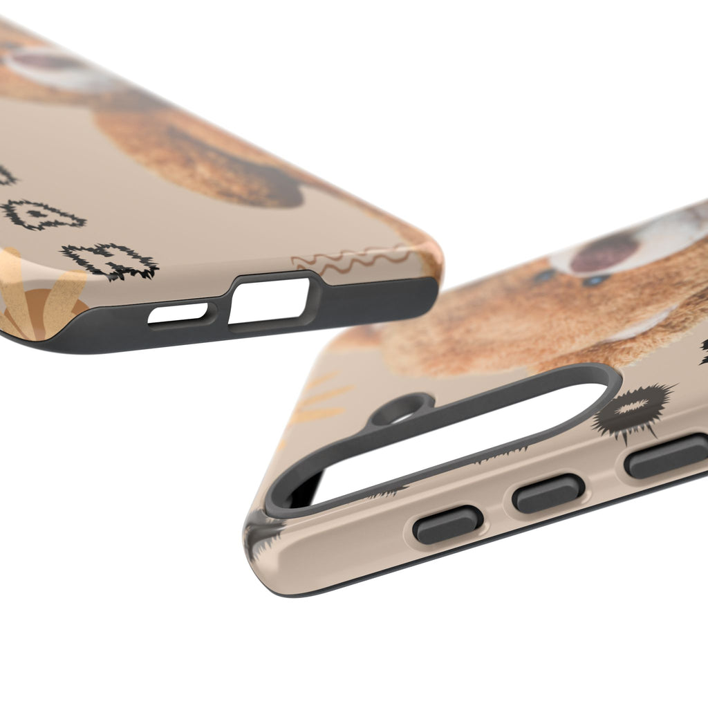 Cute Teddy Bear Phone Case — Personalized "Kawan" Design