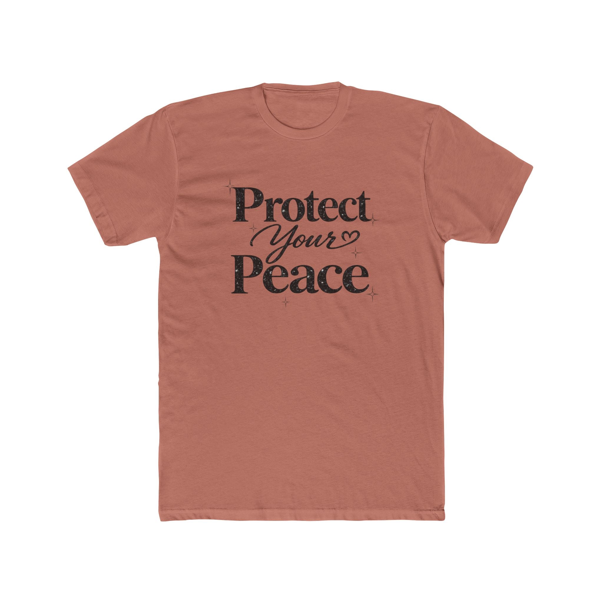 Unisex Protect Your Peace Tee — Inspirational Self-Care Graphic T-Shirt