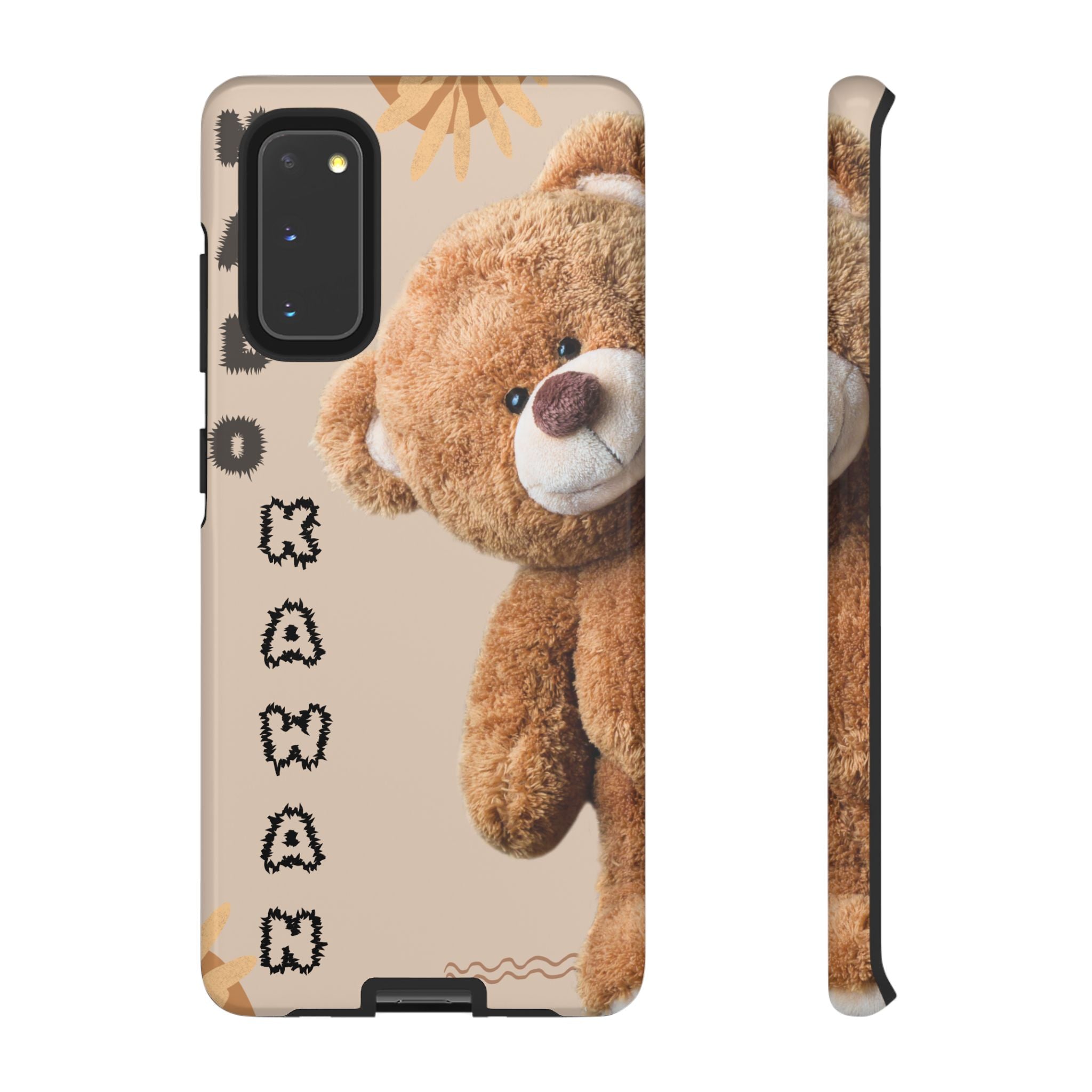 Cute Teddy Bear Phone Case — Personalized "Kawan" Design