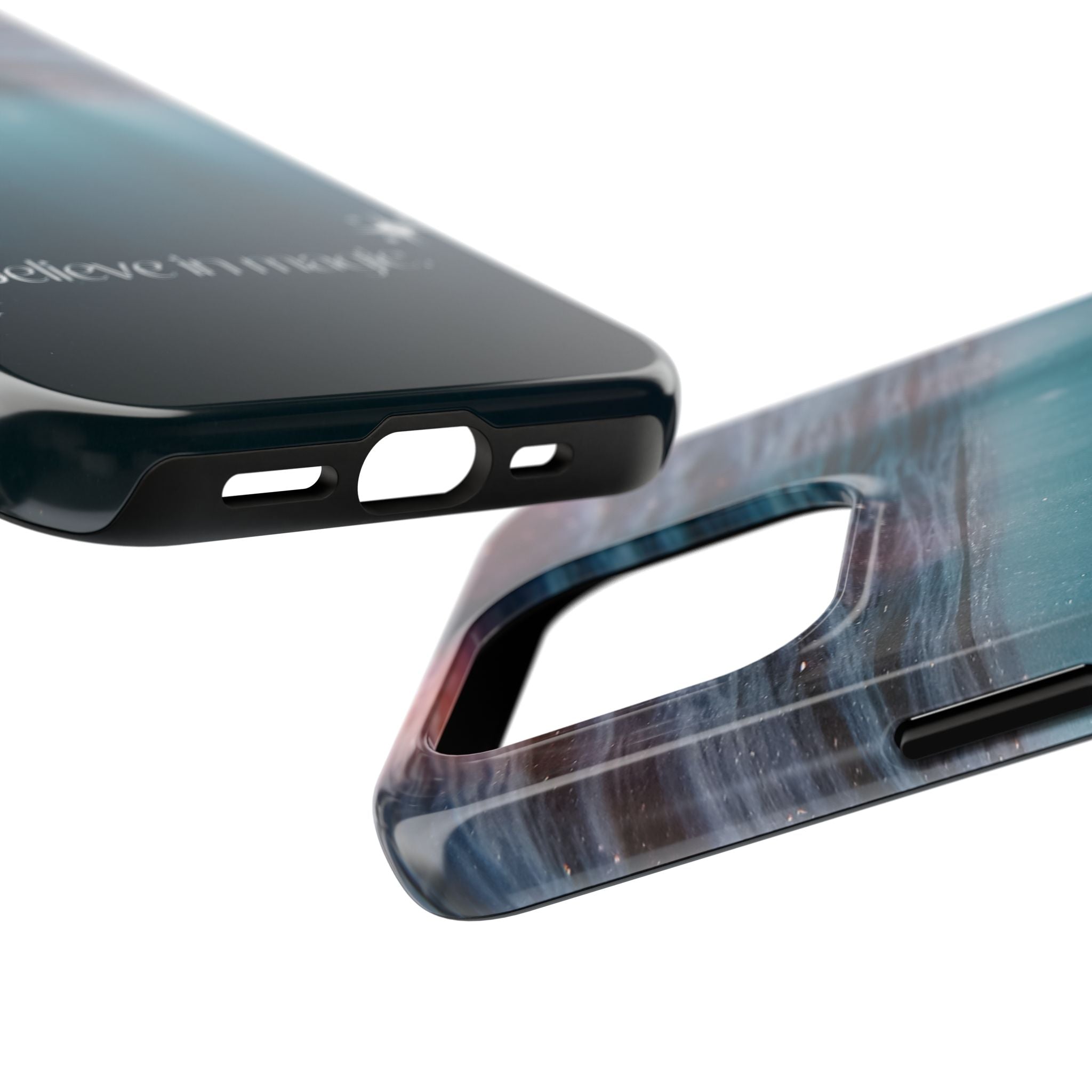 Believe in Magic Phone Case — Mystical Ocean Galaxy Tough Phone Case