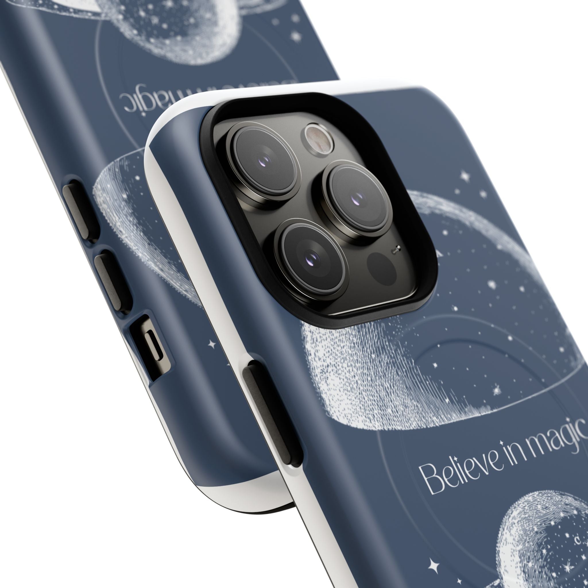 Believe in Magic Phone Case — Protective Magnetic Tough Case with Celestial Design