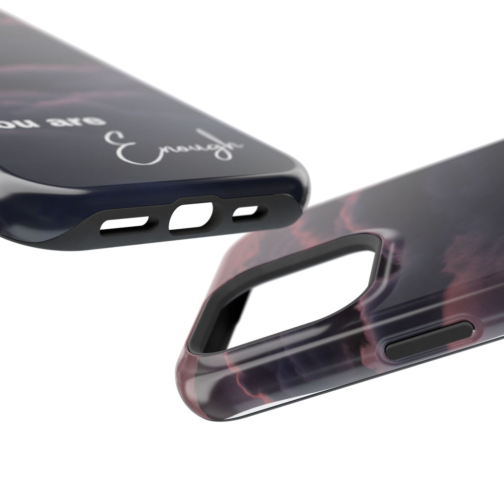 Phone Case — 'You Are Enough' Cloudy Sky Magnetic Impact-Resistant Case