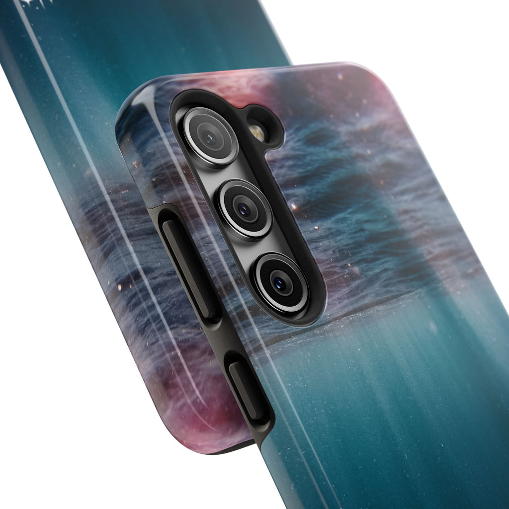 Believe in Magic Phone Case — Mystical Ocean Galaxy Tough Phone Case