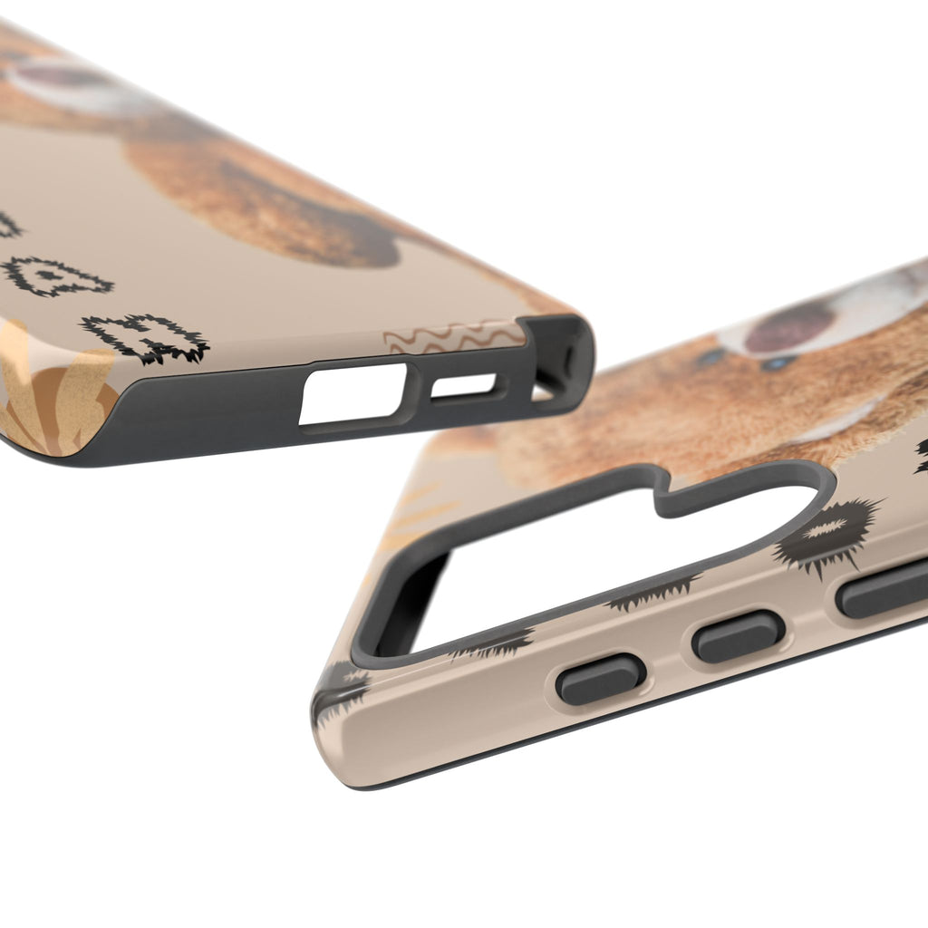 Cute Teddy Bear Phone Case — Personalized "Kawan" Design