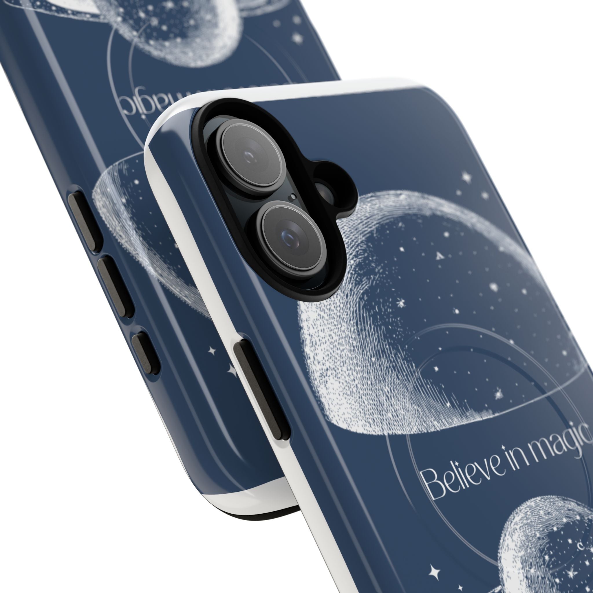Believe in Magic Phone Case — Protective Magnetic Tough Case with Celestial Design