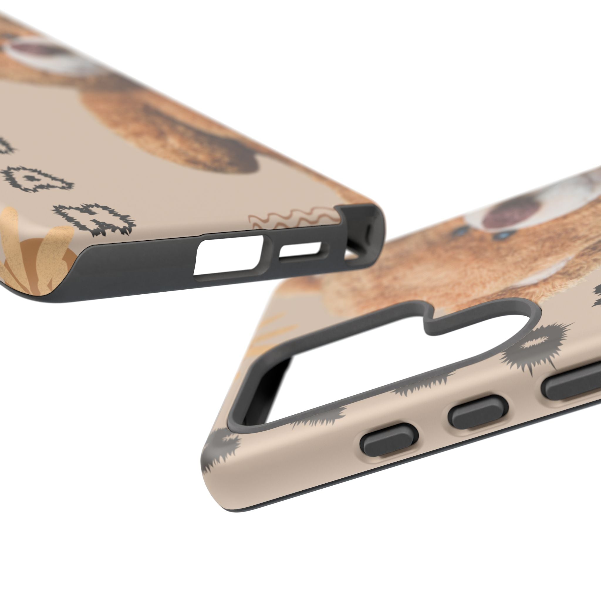 Cute Teddy Bear Phone Case — Personalized "Kawan" Design