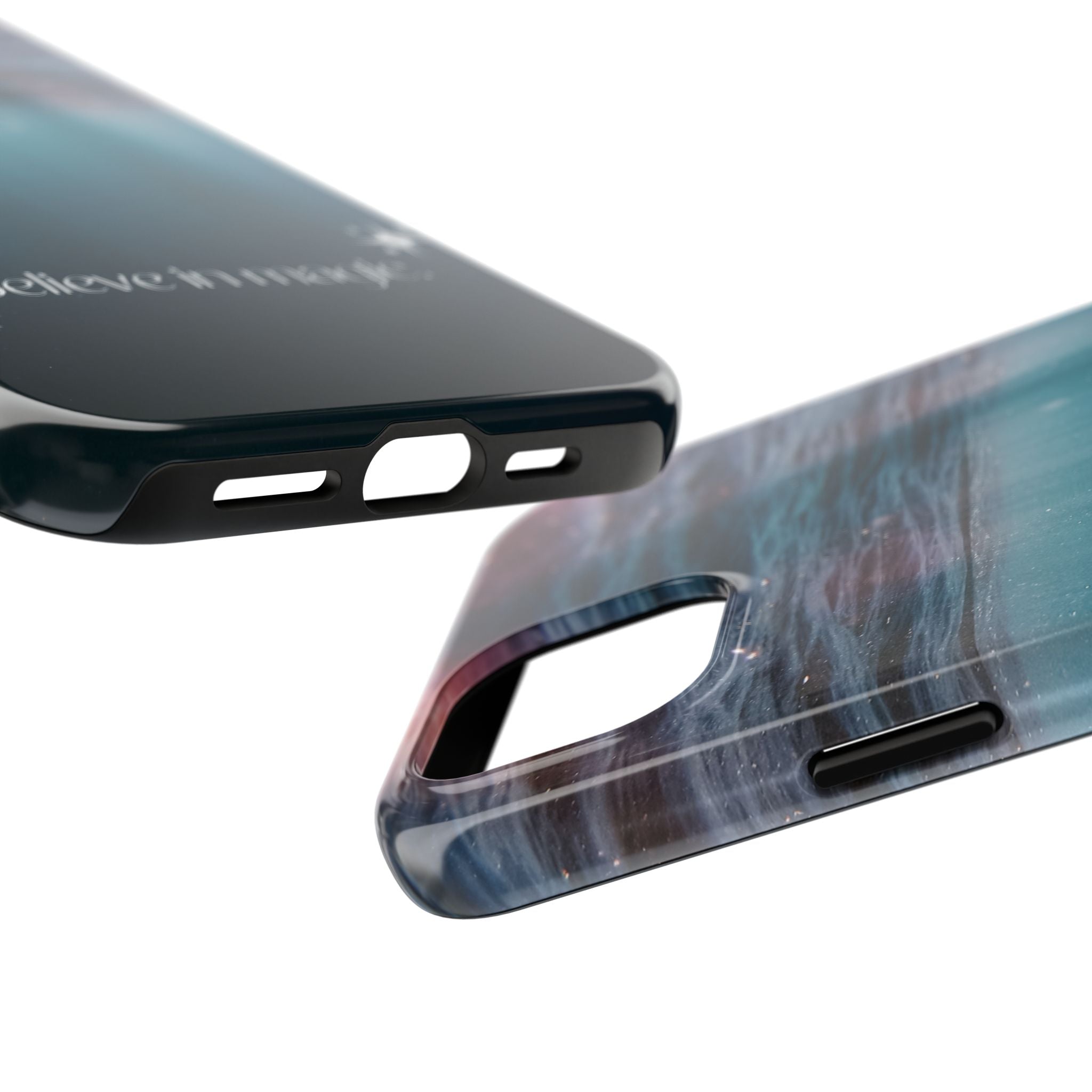 Believe in Magic Phone Case — Mystical Ocean Galaxy Tough Phone Case
